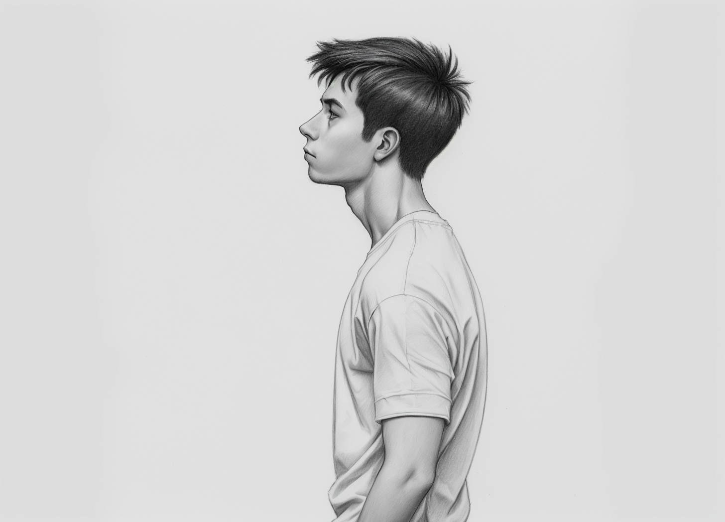 young man thinking